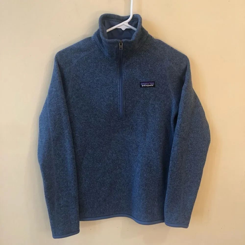 Patagonia Better Sweater 3/4 Zip Pullover Blue